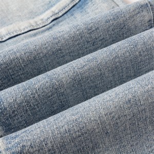 #917 Amiri holes in both knees jeans blue