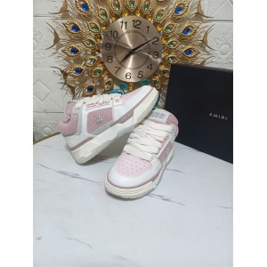 Amiri SS23 COLLECTION MA-1 SNEAKER SHOES (White Pink)