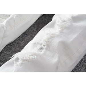 625 amiri ripped jeans white color