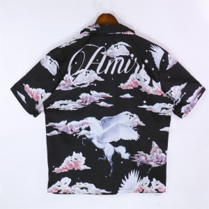 Amiri Pigeon Shirt Black