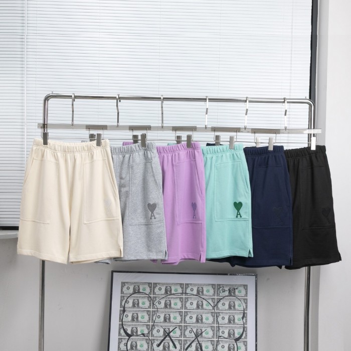 #503 Ami 22ss Big Pocket Shorts 6 Colors
