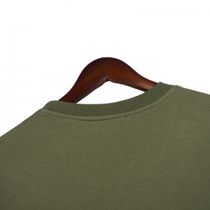 Amiri Big Crack Logo Sweatshirt (Black/Army Green)