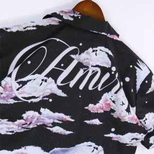 Amiri Pigeon Shirt Black