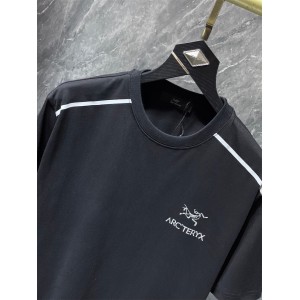 Arc Teryx 23SS Reflective Logo T-Shirt Black Gray