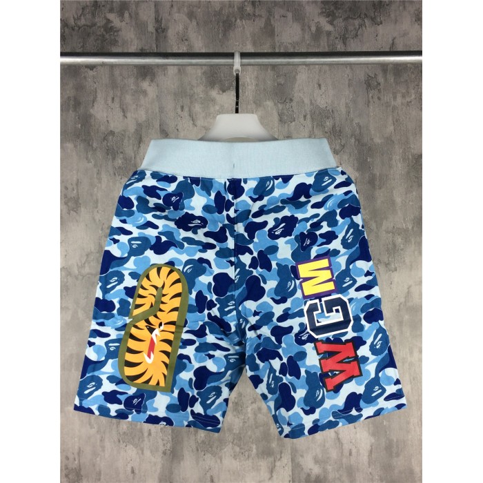 Bape ABC Blue Camo Shorts