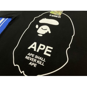 Bape Big Ape Logo T-Shirt 2 Colors Black White