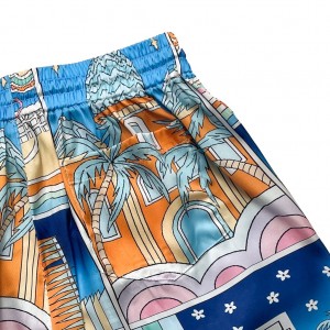 Casablanca Mayan mythology Silk Shorts Men Women