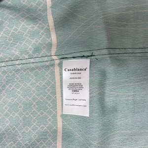 Casablanca Sun & Moon Silk Shirt Green Men/Women