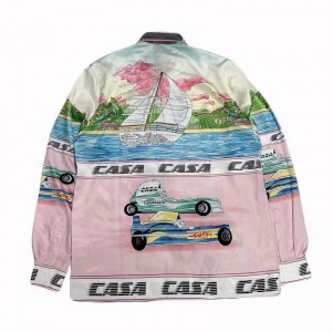 Casablanca Formula One Grand Prix Silk Shirt Men/Women