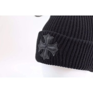 Chrome Hearts leather cross cold hat beanie 5 colors
