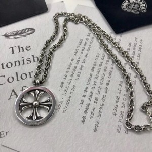 CH Cross Padent Necklace 925 Silver