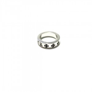 Chrome Hearts 'Forever Hearts' Silver Rings