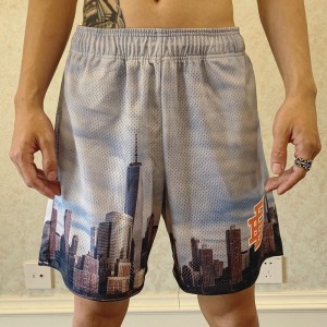 Eric Emanuel City Building Mesh Shorts