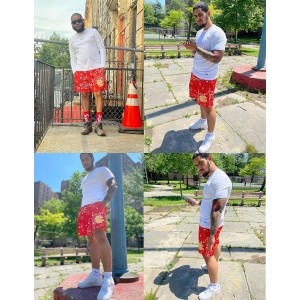 Eric Emanuel Bandana Mesh Shorts 3 Colors