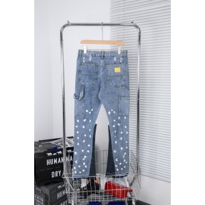 Gallery Dept Painted Vibe Denim Jeans Pants with White Dot