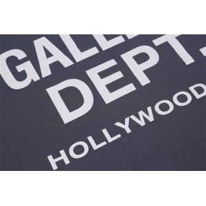 Gallery Dept basic fonts long sleeve t-shirt (grey green)