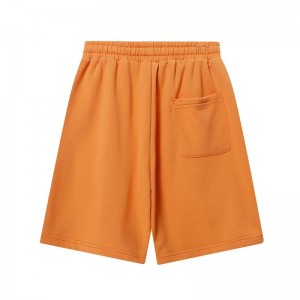 Gallery Dept Shorts (Orange/Black/Grey)