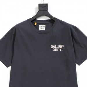 Gallery Dept. Hollywood CA Black T-Shirt Dark Grey