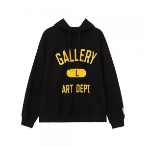 Gallery Dept lettering printing hoodies (black/grey/green)
