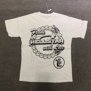 Hellstar Studios Globe Smile Earth T-Shirt Tee Black White