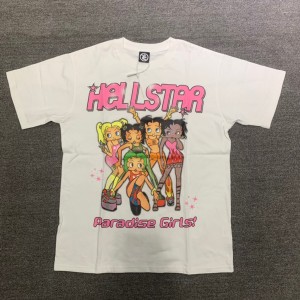 Hellstar Paradise Girls Tee T-Shirt Black White