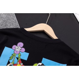 Off White OW Frog & Flower T-Shirts 2 Colors
