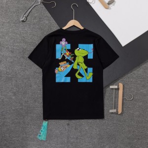 Off White OW Frog & Flower T-Shirts 2 Colors
