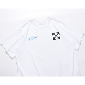 Off White 22SS Melting Logo T-Shirt (Black/White)
