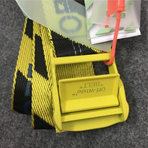 Off White 18SS embroidery belt 4 colors