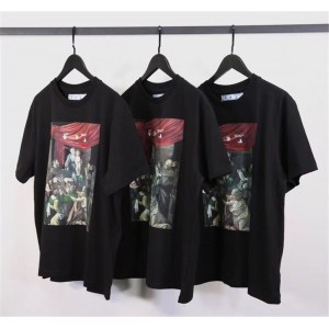 off white 20fw red flag religiоn tee 2 colors