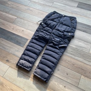 Kith winter suits navy blue camo