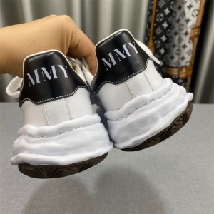 Masion Mihara Yusuhiro MMY Canvas Melting Sole Shoes White Low