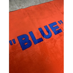 Virgil Abloh x IKEA "BLUE" Rug 250x200 CM