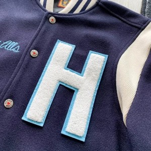 Human Made H Wool Jacket Navy Blue