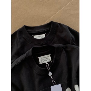 Masion Margiela Hollow Number T-Shirt Black