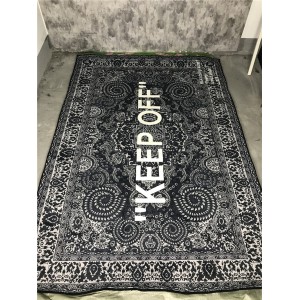 Ikea x Off White 'KEEP OFF' Rug Carpet Black