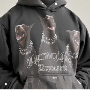 Represent 21FW Doberman Pinscher 3 Dogs Hoodie