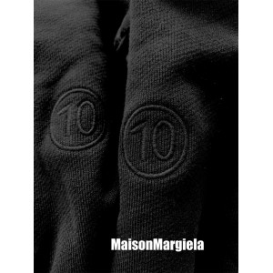 Masion Margiela Numbers Hoodie Black