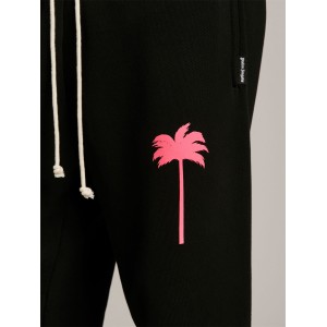 Palm Angels Pink Tree Sweatpants