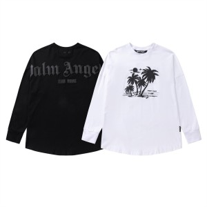 Palm Angels x Team Wang Long-Sleeve T-Shirt 2 Colors