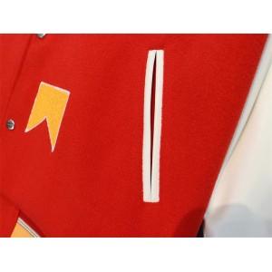 Rhude taping jacket red