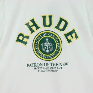Rhude Green Letters T-Shirts 2 Colors