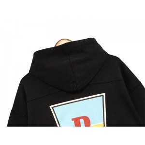 Rhude joyrid hoodie black