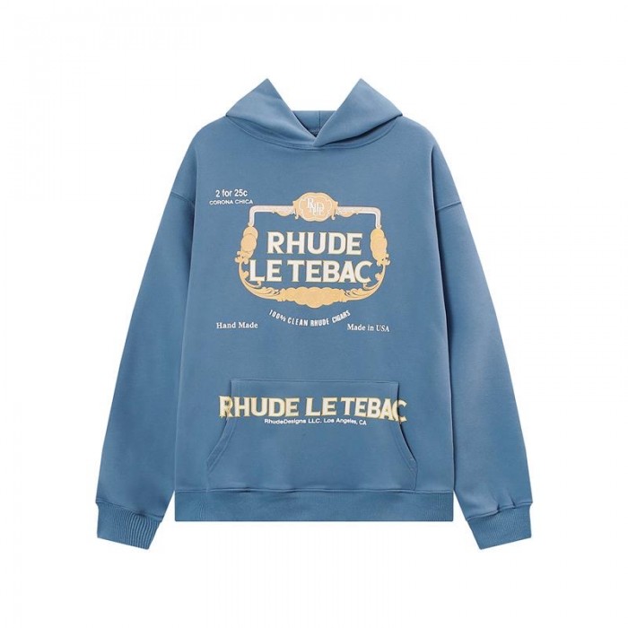 Rhude slogans hoodie 2 colors