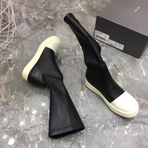 Rick Owens High/Middle Boots Black Women High Top