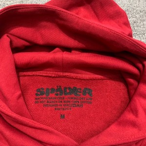 Sp5der Web Spider WorldWide Red hoodie