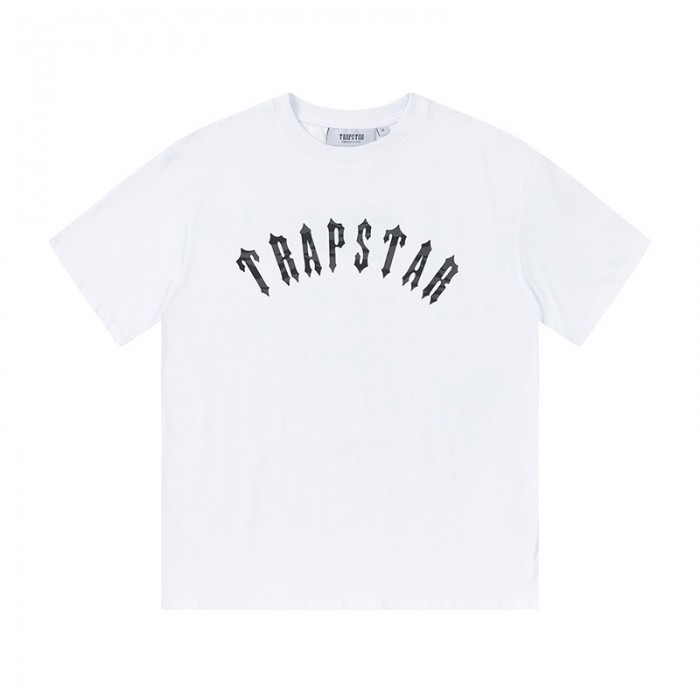 Trapstar global ties tee black white