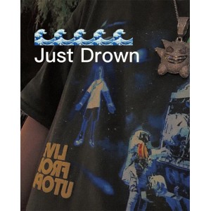Travis Scott Cactus Jack 'LIVE FROM UTOPIA' T-Shirt Brown