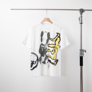 Travis Scott Cactus Jack x Fragment Design x Kaws T-Shirt White