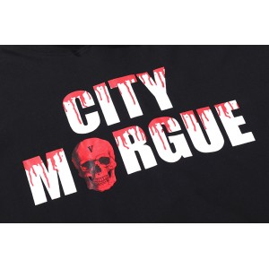 Vlone 20ss City Morgue big V Hoodie
